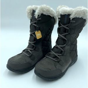 NIB!! Columbia Women's Ice Maiden II Snow Boot, Sz 5, Cordovan, Siberia